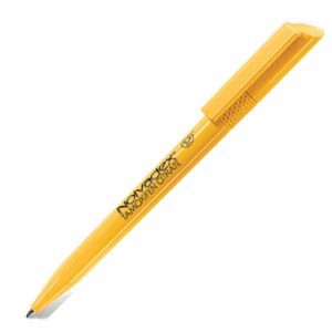 Ручки Lecce Pen Twisty желтый - Сувениры с логотипом? Тампо.ру