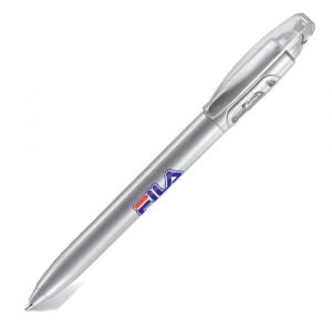 Ручки Lecce Pen X-3 серый\прозрачный - Ручки с логотипом? Тампо.ру!